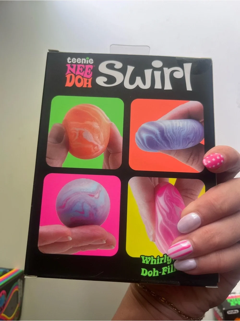 Needoh Swirl Whirly Doh-Filled Fun - Multi-Color Set